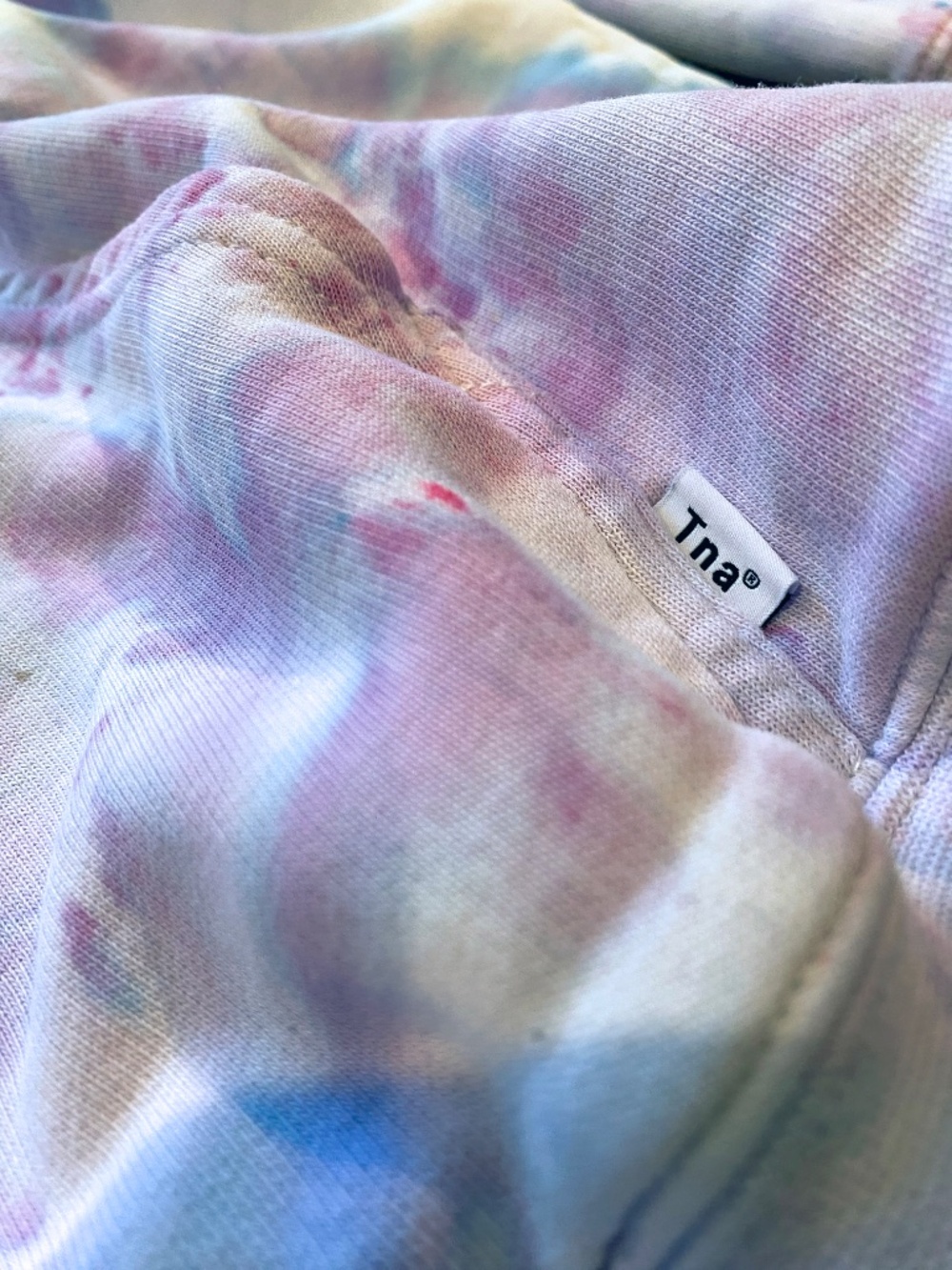 💫 TNA REMXD CUSTOM - Perfect French Terry Hoodie - L 💫 - Picture 4 of 5